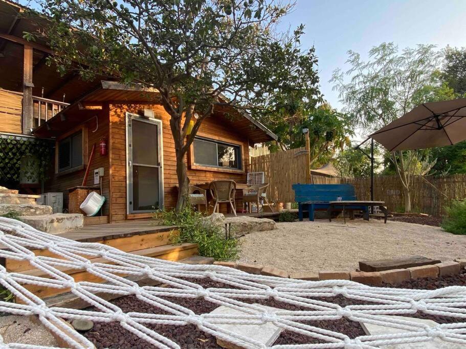 Bit Cabin Near The Airport Kfar Daniel Exteriér fotografie